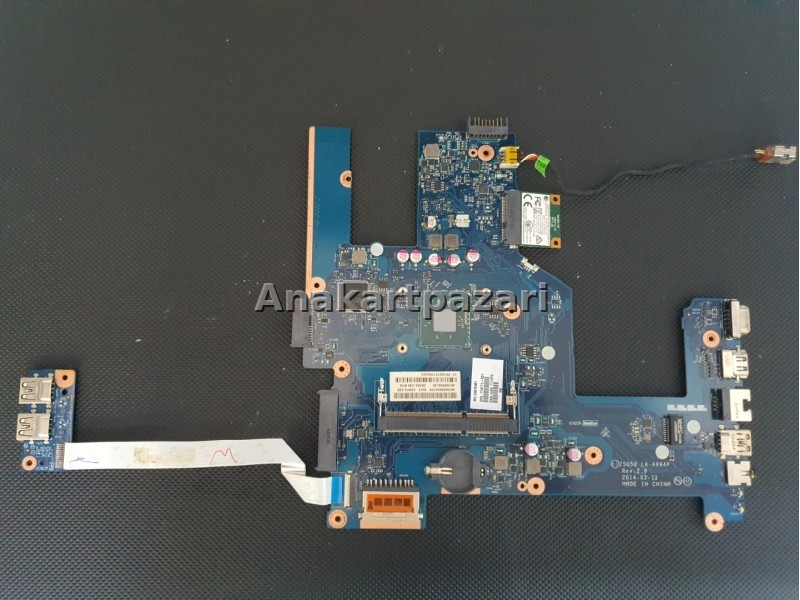 HP Pavilion 250 G3 / 255 G3 ZS050 LA-A994P Rev. 2.0 15R 15G 15-r005st, 15-r009st, 15-r010st, 15-r011st, 15-r012st Celeron Anakart N2830 ( SR1W4 )