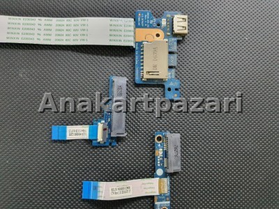 HP 15-AY 250 G4 255 G4 256 G4 , 250 G5 255 G5 256 G5 CDL50 LA-D707P LS-C703P Rev. 1.0 Usb, SD Card , CD Rom Board , HDD SSD Board