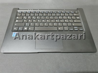 Hometech 800C Üst Kasa + Touchpad + Klavye 