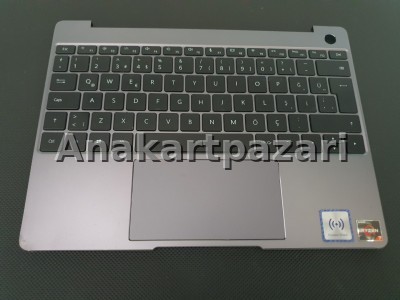 Huawei MateBook 13  HN-W19R Alt Kasa + Üst KAsa + Ekran Cover + Klavye + Touchpad 