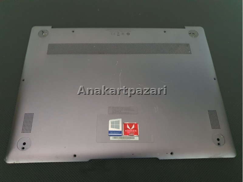 Huawei MateBook 13  HN-W19R Alt Kasa + Üst KAsa + Ekran Cover + Klavye + Touchpad