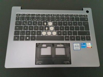 Huawei MateBook D 14 2024 MDF-X Üst Kasa + Alt Kasa + Klavye 