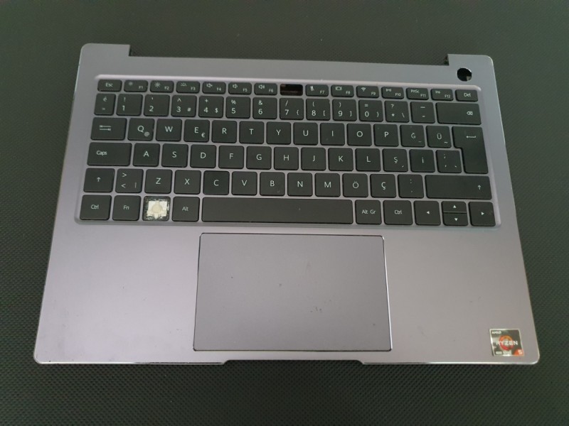 Huawei MateBook KLVL-WDH9Q Üst Kasa + Alt Kasa + Klavye + Touchpad Huawei MateBook KLVL-WDH9Q Üst Kasa + Alt Kasa + Klavye + Touchpad