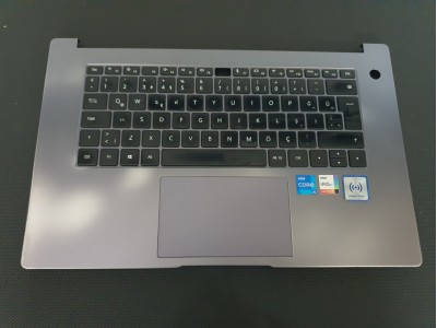 Huawei MateBook D15  BoD - WDH9 Üst Kasa + Klavye + Touchpad + Ekran Cover 