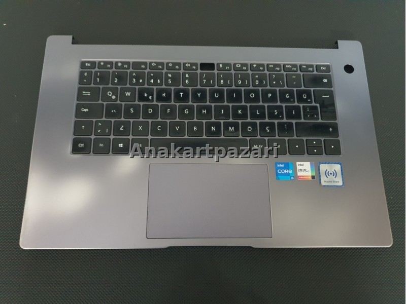 Huawei MateBook D15  BoD - WDH9 Üst Kasa + Klavye + Touchpad + Ekran Cover