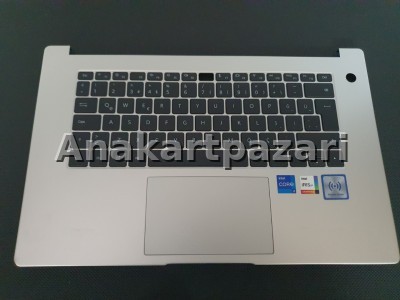 Huawei MateBook D15 BoD - WDH9 Üst Kasa + Klavye + Touchpad + Ekran Cover