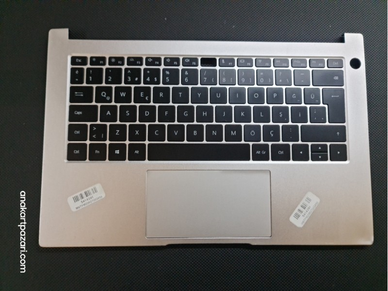Huawei MateBook D14 2019-2022 Üst Kasa + Klavye + Touchpad Huawei MateBook D14 2019-2022 Üst Kasa + Klavye + Touchpad