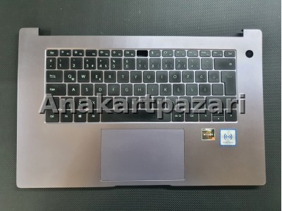 Huawei MateBook D15 BoD - WDH9 Üst Kasa + Klavye + Touchpad + Ekran Cover + Alt Kasa