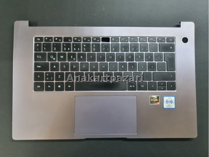 Huawei MateBook D15 BoD - WDH9 Üst Kasa + Klavye + Touchpad + Ekran Cover + Alt Kasa