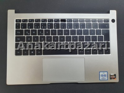 Huawei MateBook D14 KNM W56 Üst Kasa + Klavye + Touchpad ( Silver )