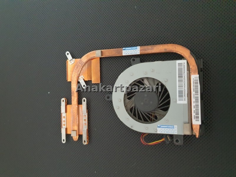 Lenovo ideapad U510 Soğutucu Blok + Fan