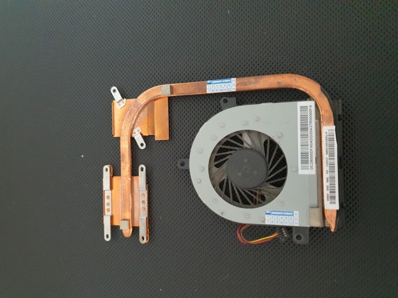 Lenovo ideapad U510 Soğutucu Blok + Fan