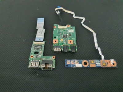 Lenovo İdeapad Z570 Z575 Usb Audio Board + Ethernet Board + Power Board 