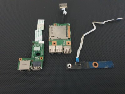 Lenovo İdeapad Z570 Z575 Usb Audio Board + Ethernet Board + Power Board 