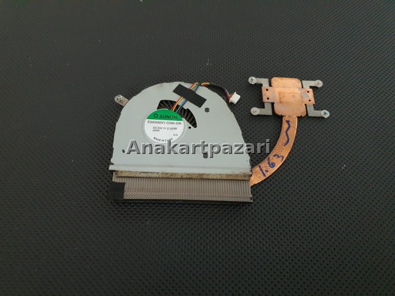 Lenovo İdeapad U310 20169 13.3'' Soğutucu Blok + Fan