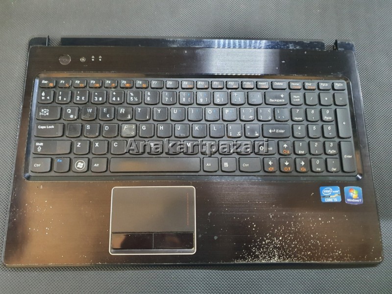 Lenovo G570 G575 Üst Kasa + Touchpad + Klavye