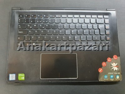 Lenovo Yoga 500 14ISK Flex3  Üst Kasa + Touchpad + Klavye