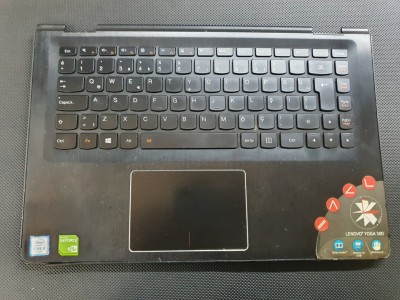 Lenovo Yoga 500 14ISK Flex3  Üst Kasa + Touchpad + Klavye