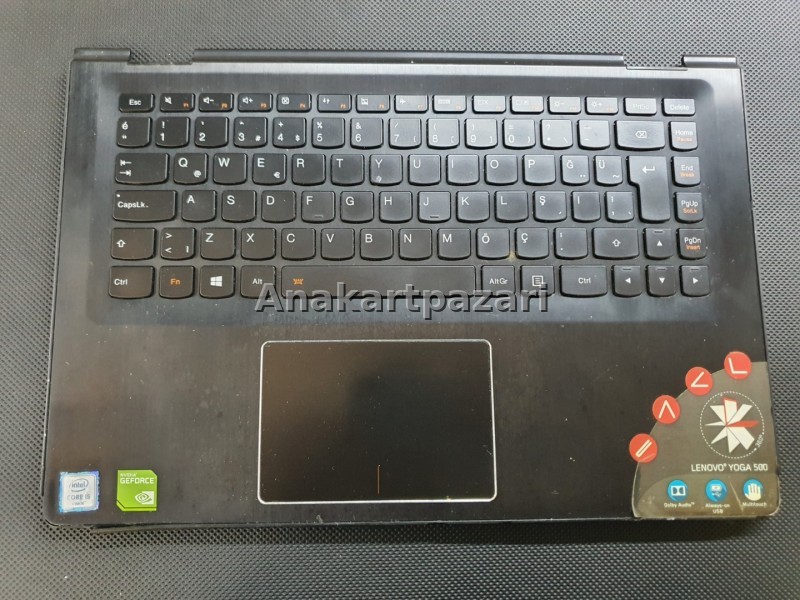 Lenovo Yoga 500 14ISK Flex3  Üst Kasa + Touchpad + Klavye