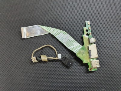 Lenovo Yoga 500 14ISK Flex3 Power Jack + Usb Audio SD Card Board 