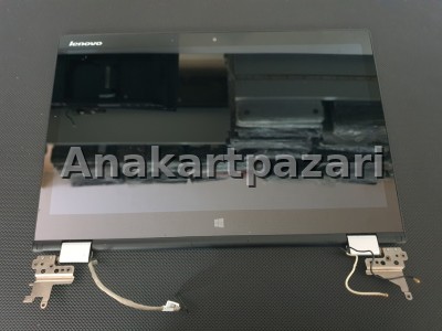 Lenovo Yoga 80JH 80KQ 3 14 Ekran + Dokunmatik Panel + Menteşe + Ekran Flex (Data) Kablosu 