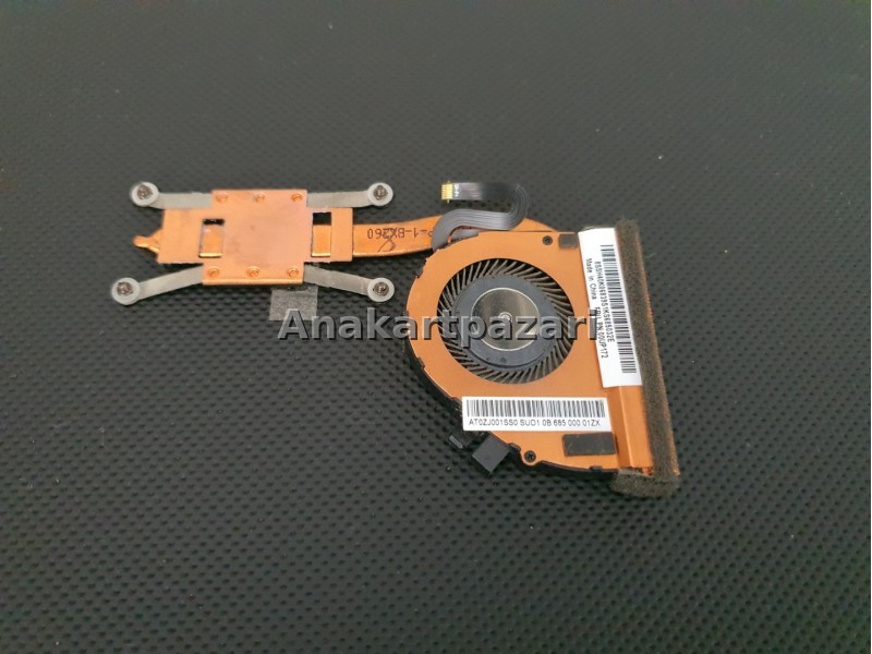 Lenovo Thinkpad X260 Soğutucu Blok + Fan