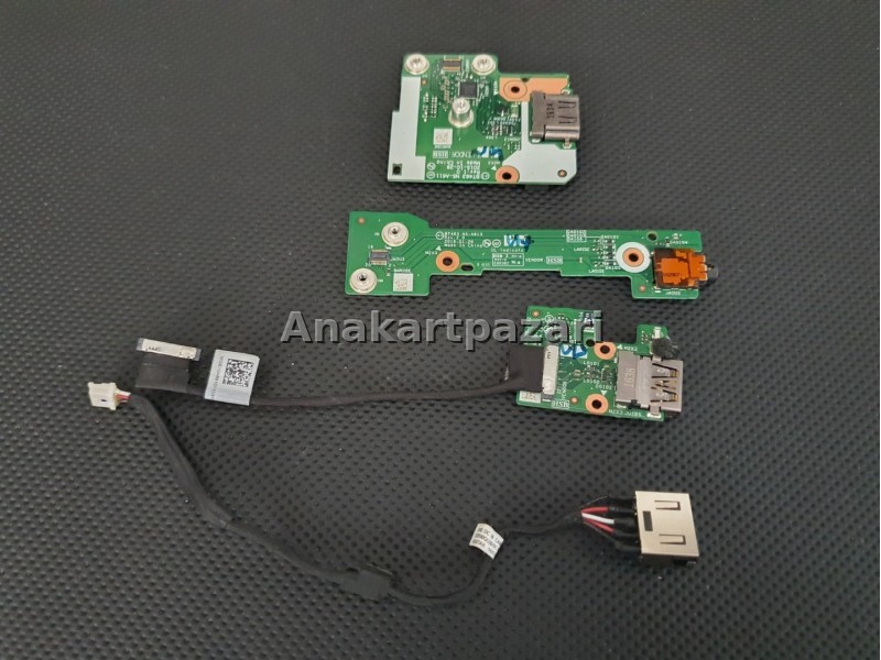 Lenovo Thinkpad T460p Power Tetik , HDML Board + Power Jack + Audio Usb Board