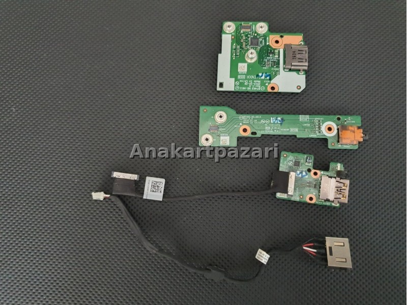 Lenovo Thinkpad T460p Power Tetik , HDML Board + Power Jack + Audio Usb Board