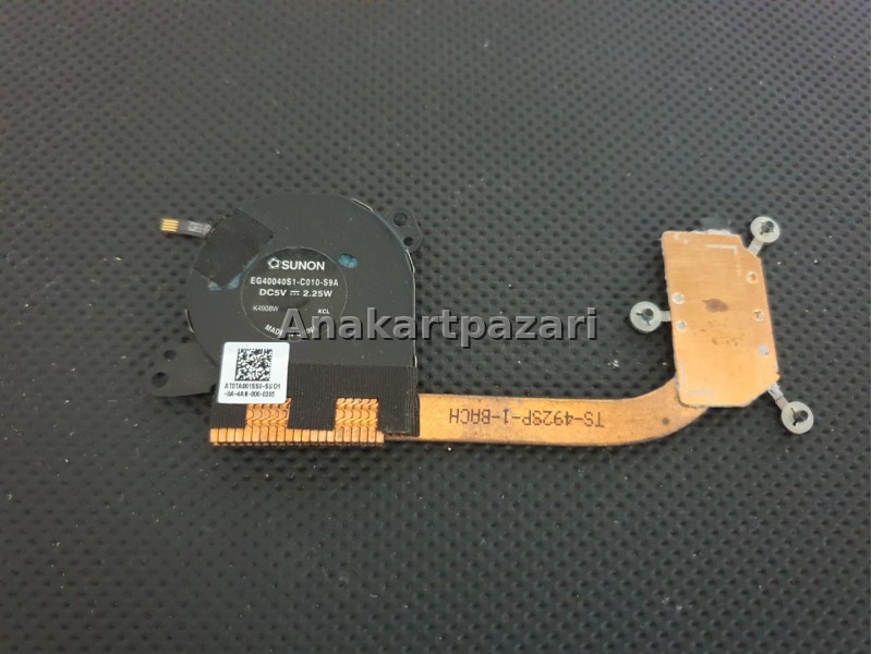 Lenovo Yoga Pro3 1370 Soğutucu Blok + Fan