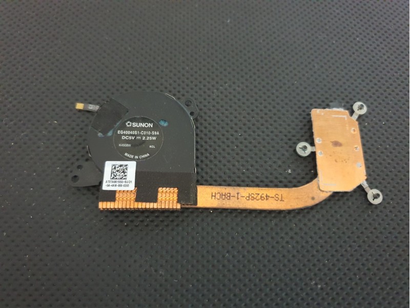 Lenovo Yoga Pro3 1370 Soğutucu Blok + Fan