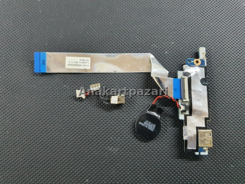 Lenovo Yoga 520-14IKB Usb SD Card Board + Power Jack