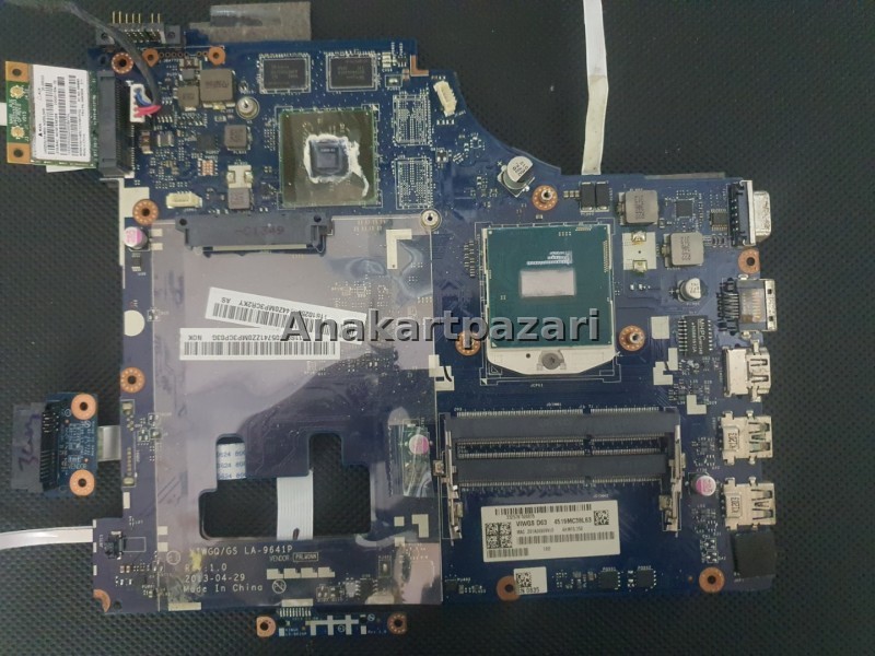 Lenovo G500 G505 G510 Anakart  Anakart LA-9641P Rev. 1.0  AMD Ekran Kartlı
