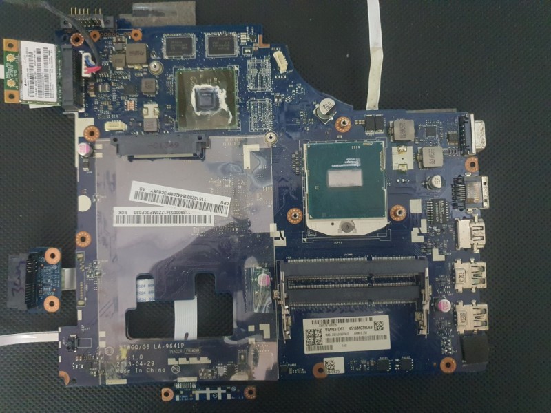 Lenovo G500 G505 G510 Anakart  Anakart LA-9641P Rev. 1.0  AMD Ekran Kartlı