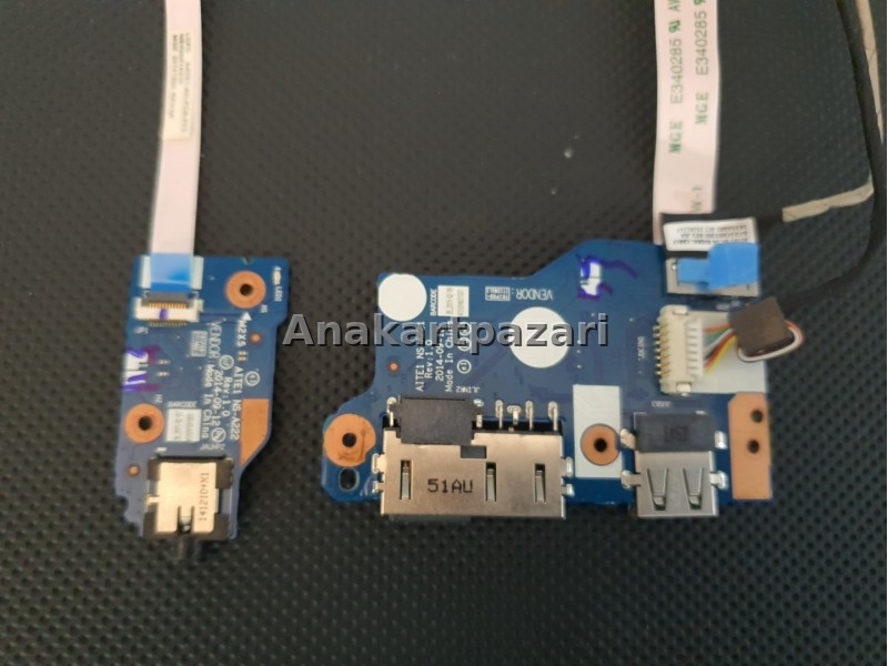 Lenovo Thinkpad E550 Power Board , Şarj Board , Usb Board , Audio Board