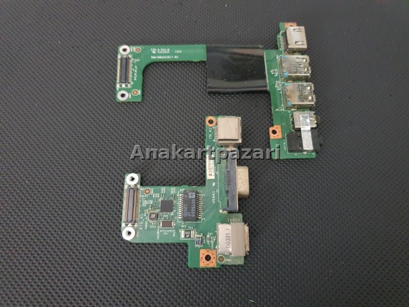 MSI GE60 GP60 CX61 CR60 CR61 MS-16GD MS-16GB MS-16GA MS-16GN MS-16GP Ethernet VGA Board + Usb Audio Board Rev 1.0