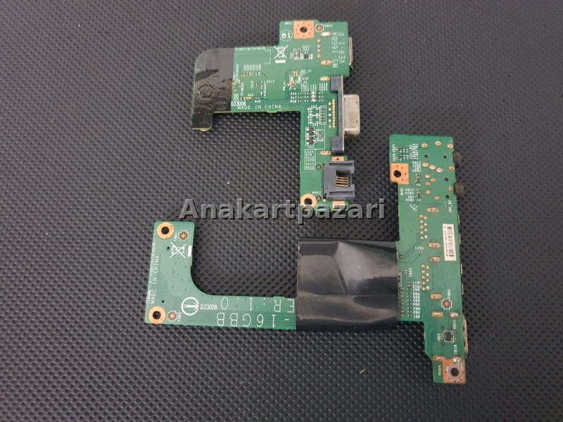 MSI GE60 GP60 CX61 CR60 CR61 MS-16GD MS-16GB MS-16GA MS-16GN MS-16GP Ethernet VGA Board + Usb Audio Board Rev 1.0