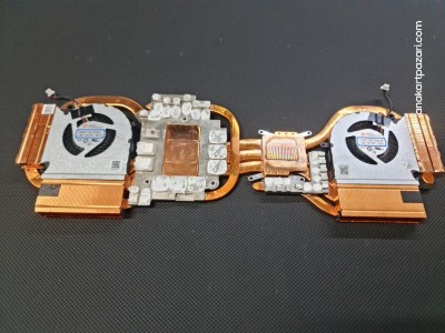 MSI GE68 GP68H MS-15M1 MS-15M2 Soğutucu Blok + Fan