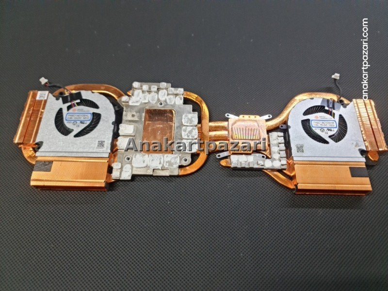 MSI GE68 GP68H MS-15M1 MS-15M2 Soğutucu Blok + Fan