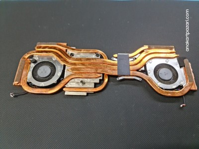 MSI GE68 GP68H MS-15M1 MS-15M2 Soğutucu Blok + Fan