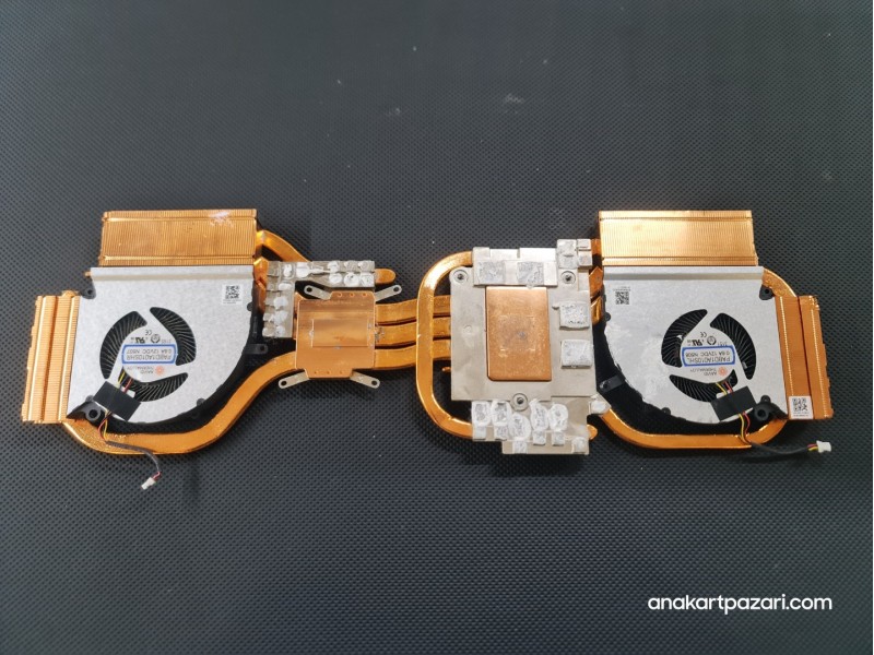 MSİ Raider GE78 HX MS-17S1 Soğutucu Blok + Fan