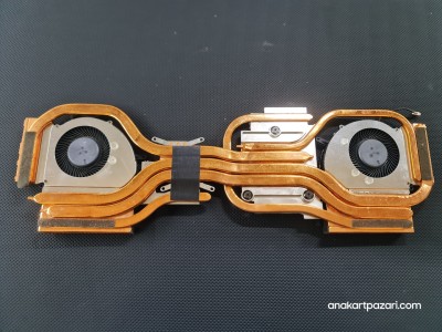 MSİ Raider GE78 HX MS-17S1 Soğutucu Blok + Fan