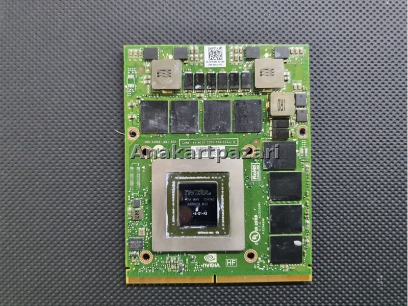 Nvidia Quadro K3000M GTX 650M / 660M 2 GB EKRAN KARTI