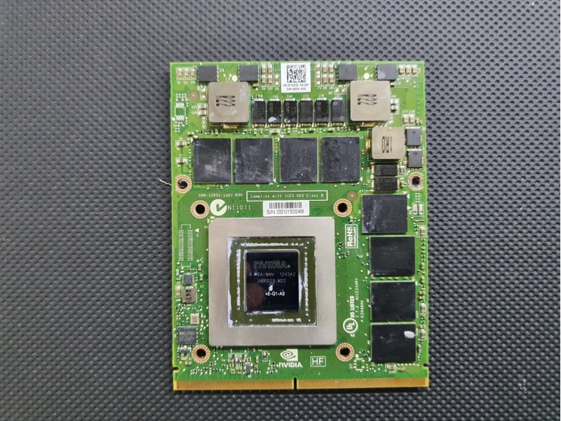 Nvidia Quadro K3000M GTX 650M / 660M 2 GB EKRAN KARTI