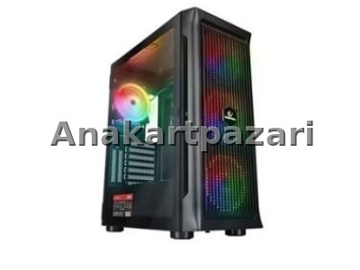 Rampage Prolix Boş Kasa Siyah ( PSU YOK )