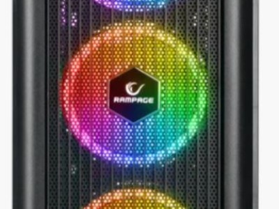 Rampage Prolix Boş Kasa Siyah ( PSU YOK )