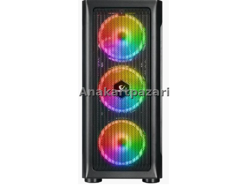 Rampage Prolix Boş Kasa Siyah ( PSU YOK )