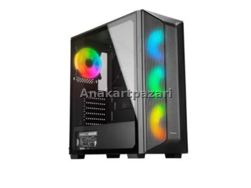 Rampage Sailor Boş Kasa Siyah (PSU YOK)