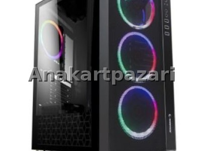 Rampage Carisma Boş Kasa Siyah (PSU YOK)