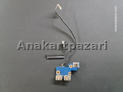 SAMSUNG NP300 NP300E5A NP300E5C NP300E5X NP300E5Z Rev 1.2 Usb - Power Board + HDD Kablosu