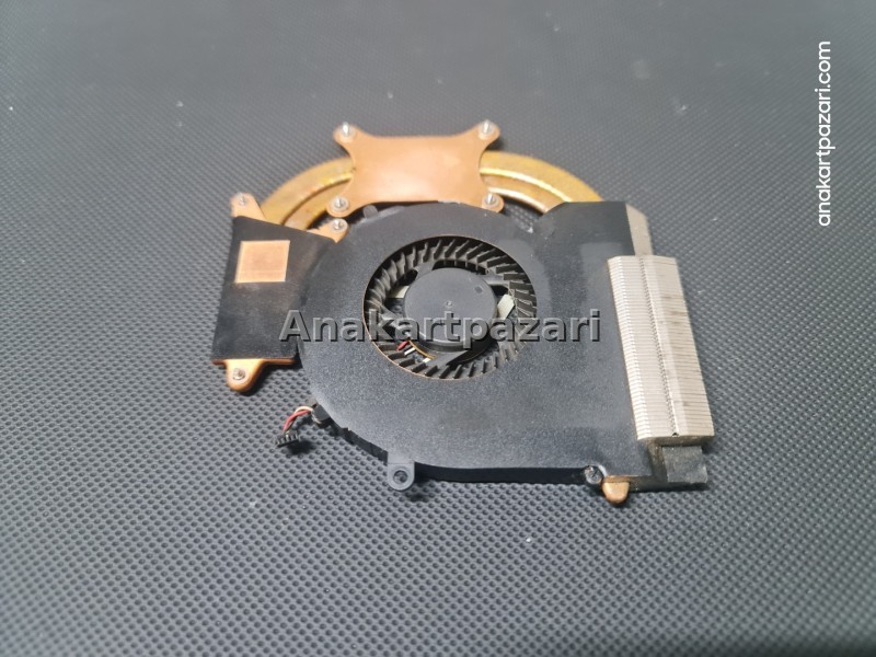 Samsung NP550P5C NP550P7C 550P Soğutucu Blok + Fan